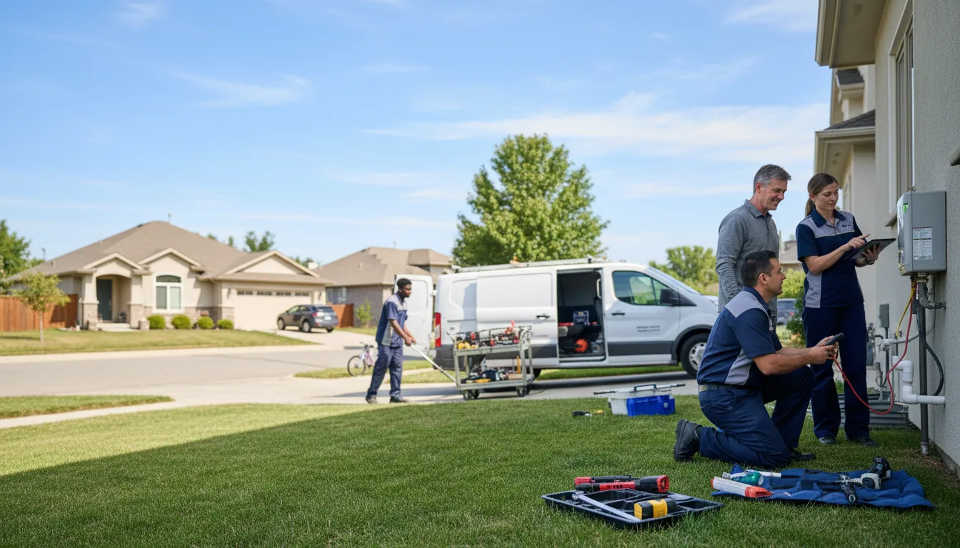 Tankless water heater service in Goehner, NE